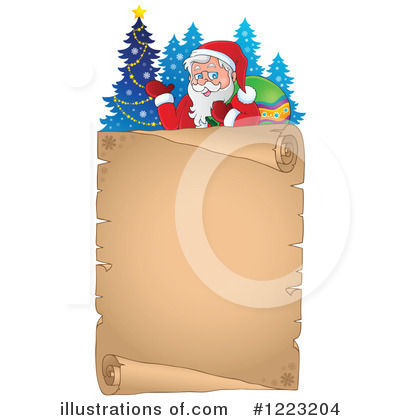 Royalty-Free (RF) Christmas Clipart Illustration by visekart - Stock Sample #1223204