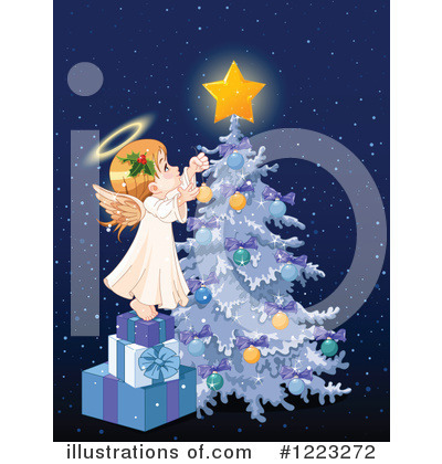 Royalty-Free (RF) Christmas Clipart Illustration by Pushkin - Stock Sample #1223272