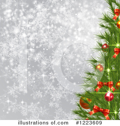 Christmas Tree Clipart #1223609 by vectorace