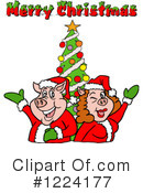 Christmas Clipart #1224177 by LaffToon