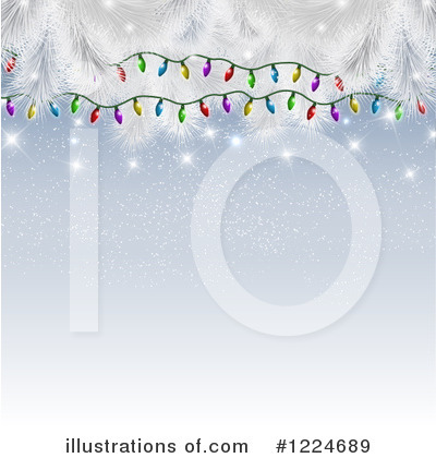 Christmas Lights Clipart #1224689 by KJ Pargeter