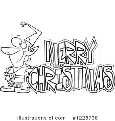 Royalty-Free (RF) Christmas Clipart Illustration by toonaday - Stock Sample #1226738