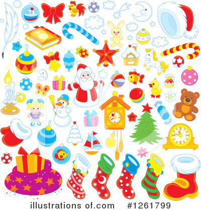 Royalty-Free (RF) Christmas Clipart Illustration by Alex Bannykh - Stock Sample #1261799