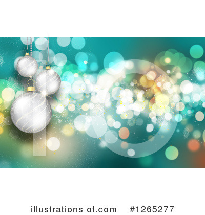 Christmas Ornaments Clipart #1265277 by KJ Pargeter