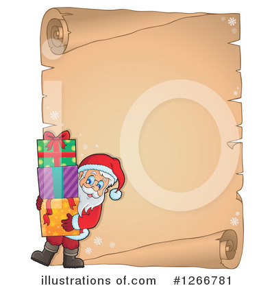 Royalty-Free (RF) Christmas Clipart Illustration by visekart - Stock Sample #1266781