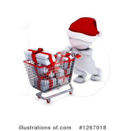 Shopping Cart Clipart #1267018 by KJ Pargeter