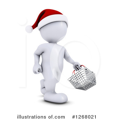 Shopping Basket Clipart #1268021 by KJ Pargeter