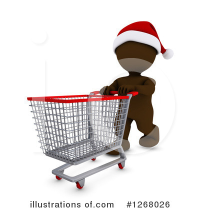 Christmas Shopping Clipart #1268026 by KJ Pargeter