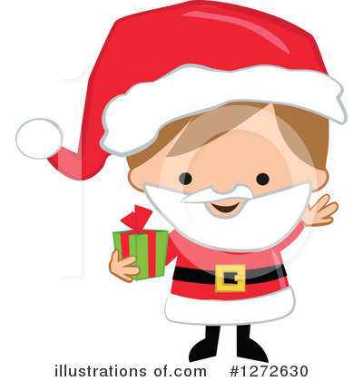 Christmas Present Clipart #1272630 by peachidesigns
