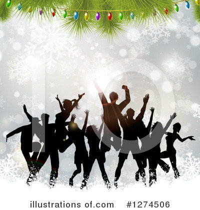 Royalty-Free (RF) Christmas Clipart Illustration by KJ Pargeter - Stock Sample #1274506