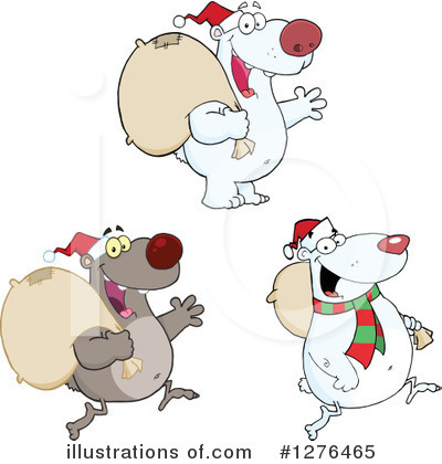 Royalty-Free (RF) Christmas Clipart Illustration by Hit Toon - Stock Sample #1276465