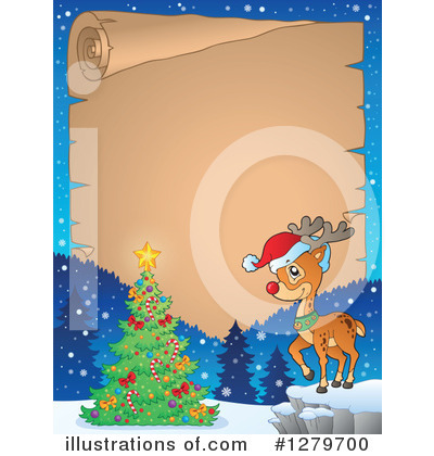 Reindeer Clipart #1279700 by visekart