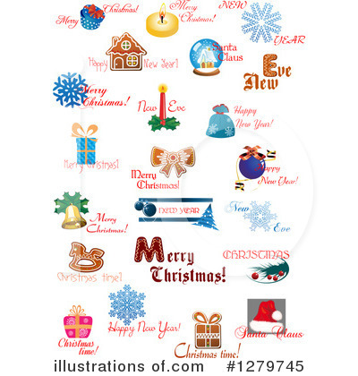 Royalty-Free (RF) Christmas Clipart Illustration by Vector Tradition SM - Stock Sample #1279745