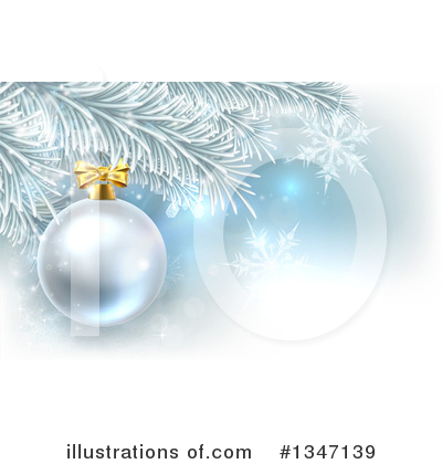 Christmas Ornaments Clipart #1347139 by AtStockIllustration