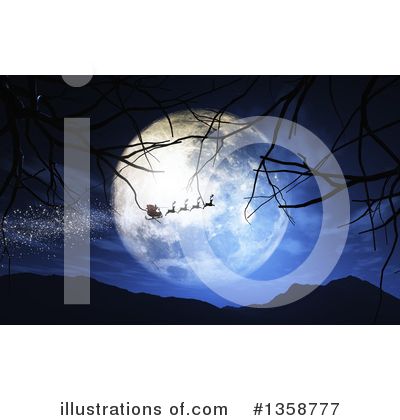 Royalty-Free (RF) Christmas Clipart Illustration by KJ Pargeter - Stock Sample #1358777