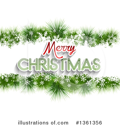 Christmas Tree Clipart #1361356 by KJ Pargeter