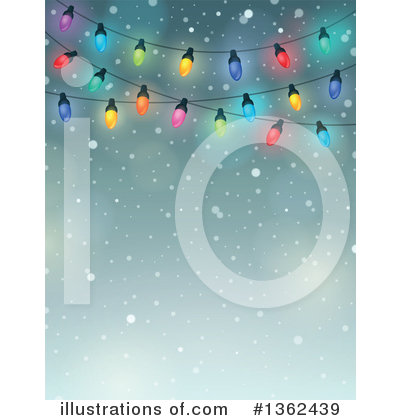 Christmas Lights Clipart #1362439 by visekart