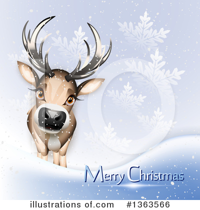 Reindeer Clipart #1363566 by Oligo
