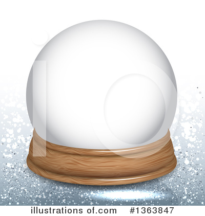Snow Globe Clipart #1363847 by vectorace