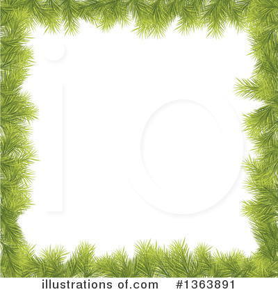 Christmas Tree Clipart #1363891 by vectorace