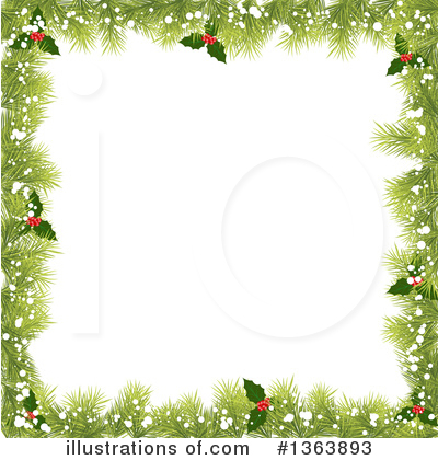 Christmas Tree Clipart #1363893 by vectorace