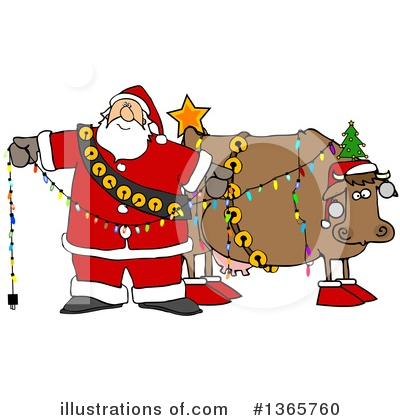 Royalty-Free (RF) Christmas Clipart Illustration by djart - Stock Sample #1365760