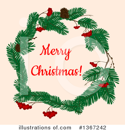Royalty-Free (RF) Christmas Clipart Illustration by Vector Tradition SM - Stock Sample #1367242
