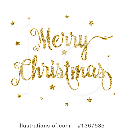Merry Christmas Clipart #1367585 by KJ Pargeter