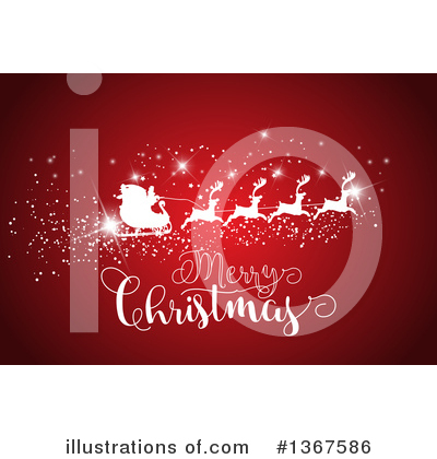 Merry Christmas Clipart #1367586 by KJ Pargeter