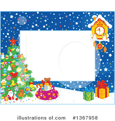 Royalty-Free (RF) Christmas Clipart Illustration by Alex Bannykh - Stock Sample #1367958