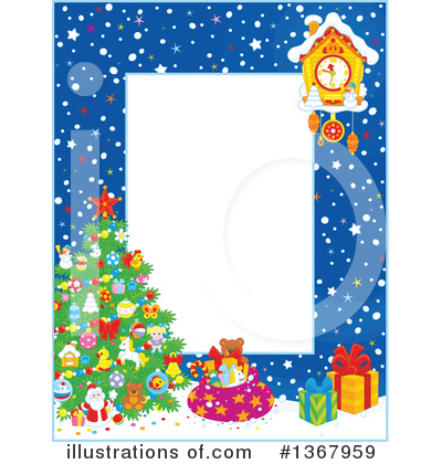Royalty-Free (RF) Christmas Clipart Illustration by Alex Bannykh - Stock Sample #1367959