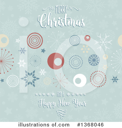 Merry Christmas Clipart #1368046 by KJ Pargeter