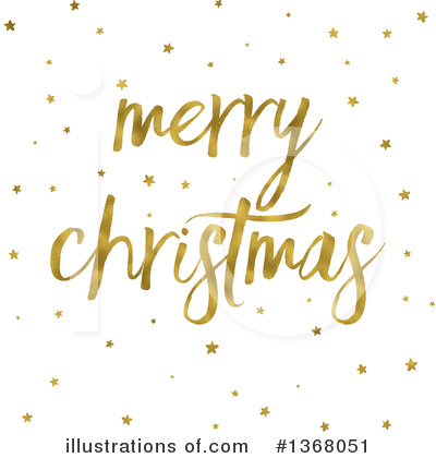 Merry Christmas Clipart #1368051 by KJ Pargeter