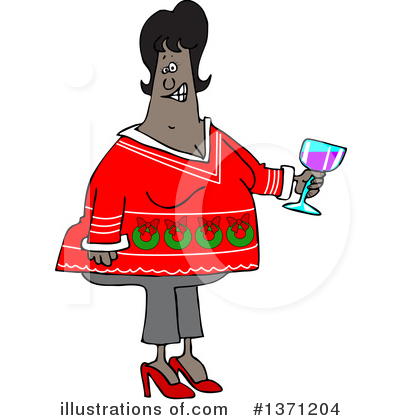 Christmas Sweater Clipart #1371204 by djart