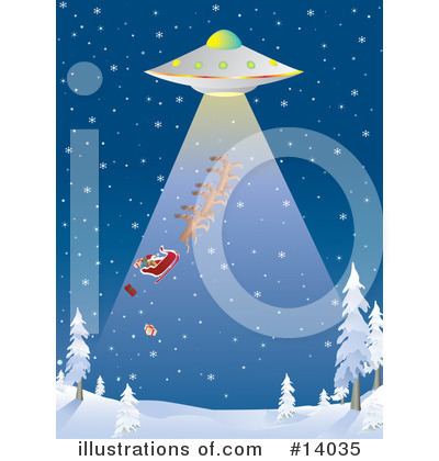 Santas Sleigh Clipart #14035 by Rasmussen Images