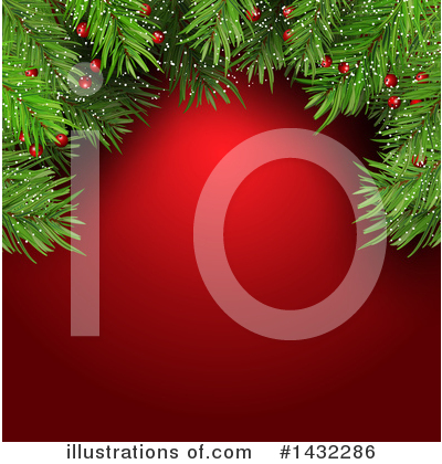 Christmas Background Clipart #1432286 by KJ Pargeter