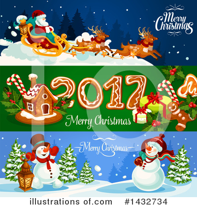 Royalty-Free (RF) Christmas Clipart Illustration by Vector Tradition SM - Stock Sample #1432734
