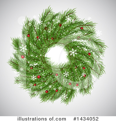 Wreath Clipart #1434052 by KJ Pargeter