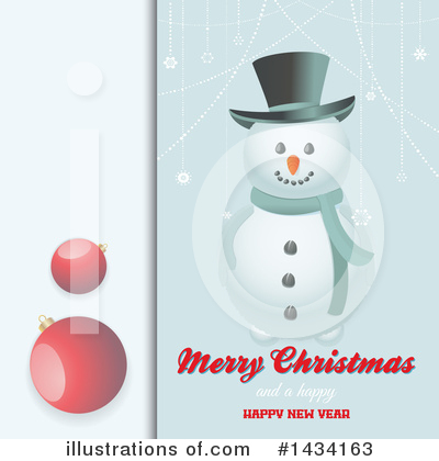 Snowman Clipart #1434163 by elaineitalia