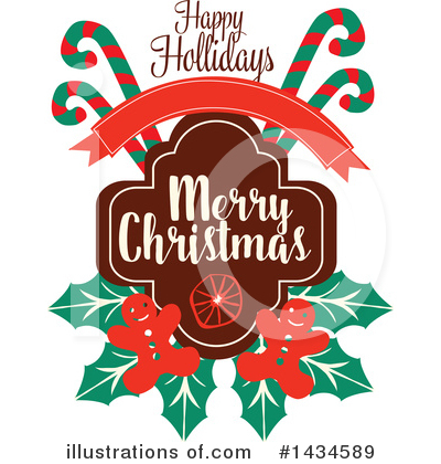 Royalty-Free (RF) Christmas Clipart Illustration by Vector Tradition SM - Stock Sample #1434589