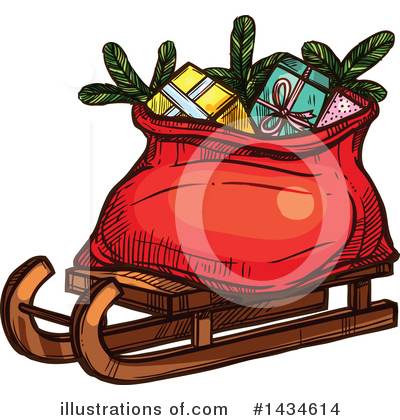 Royalty-Free (RF) Christmas Clipart Illustration by Vector Tradition SM - Stock Sample #1434614