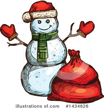 Royalty-Free (RF) Christmas Clipart Illustration by Vector Tradition SM - Stock Sample #1434626