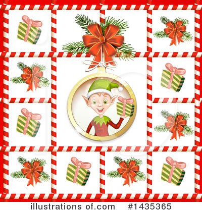 Royalty-Free (RF) Christmas Clipart Illustration by merlinul - Stock Sample #1435365
