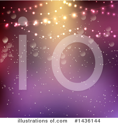 Christmas Lights Clipart #1436144 by KJ Pargeter