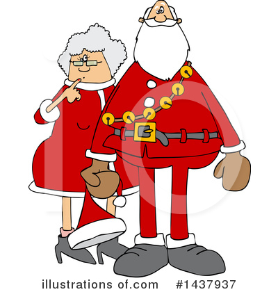 Royalty-Free (RF) Christmas Clipart Illustration by djart - Stock Sample #1437937