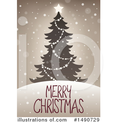 Royalty-Free (RF) Christmas Clipart Illustration by visekart - Stock Sample #1490729