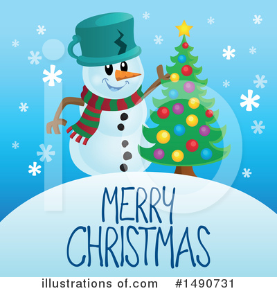 Merry Christmas Clipart #1490731 by visekart