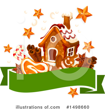 Gingerbread Clipart #1498660 by Vector Tradition SM