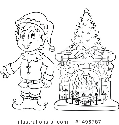 Christmas Elf Clipart #1498767 by visekart