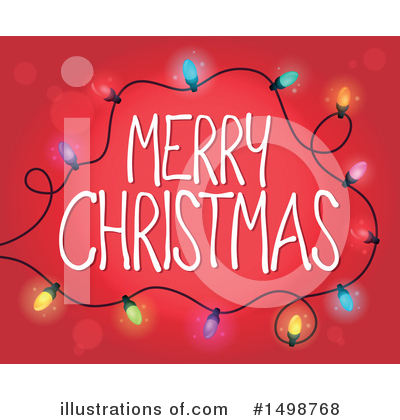 Merry Christmas Clipart #1498768 by visekart
